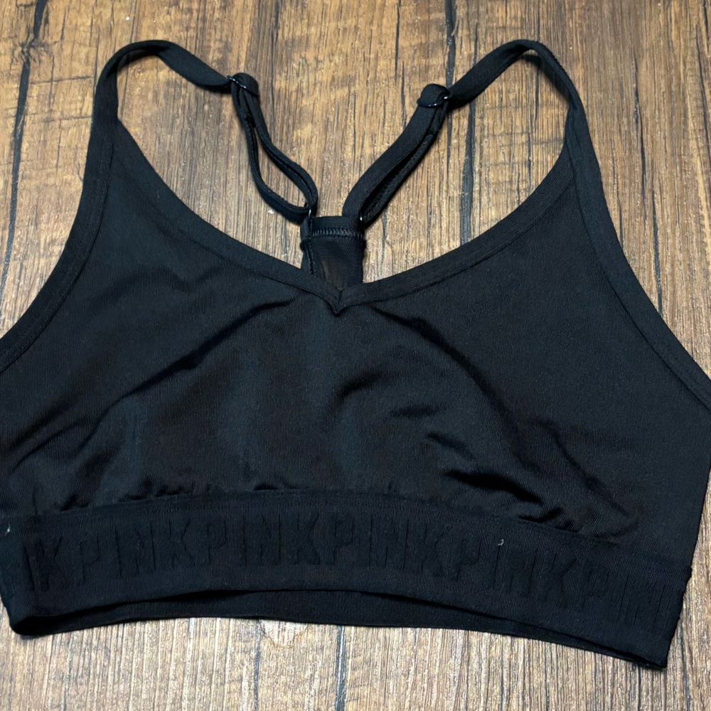 Pink Sports Bra